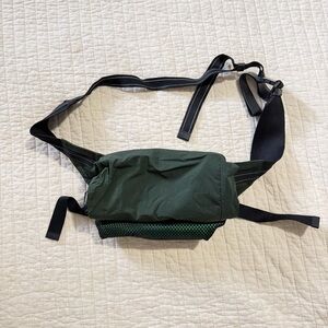 Bottega Veneta Nylon Belt Bag in green.